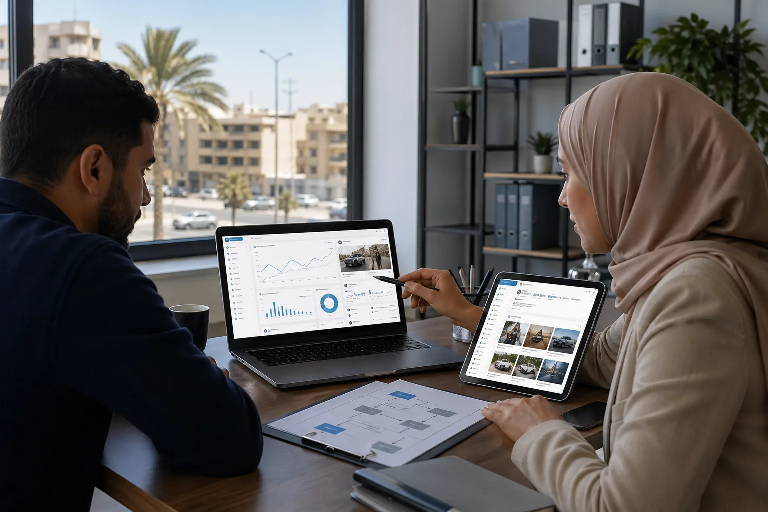 تدقيق إعلامي بسيط للشركات الخدمية